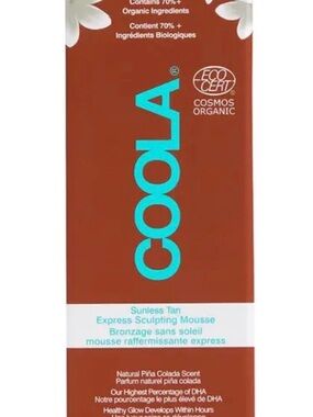 COOLA Sunless Tan Express Sculpting Mousse - Orange/White